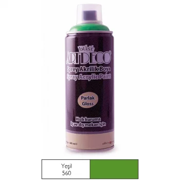 Artdeco Akrilik Sprey Boya 400 Ml Yeşil Y-400-560