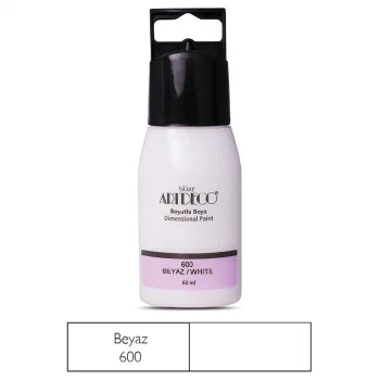 Artdeco Boyutlu Boya 60 Ml Beyaz Lv-y-042c-600