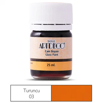 Artdeco Cam Boyası 25 Ml Turuncu 030a-03