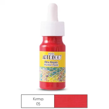 Artdeco Ebru Boyası 30 Ml Kırmızı Y-016b-05