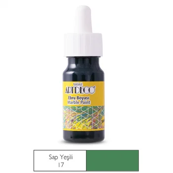 Artdeco Ebru Boyası 30 Ml Sap Yeşili Y-016b-17