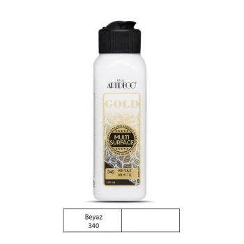 Artdeco Gold Akrilik Boya 140 Ml Beyaz G70r-340