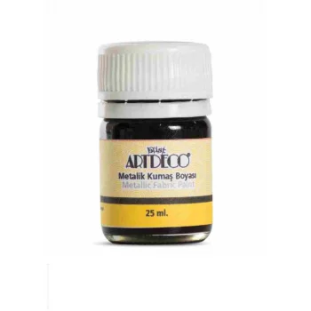Artdeco Metalik Kumaş Boya 25 Ml Kod:011a