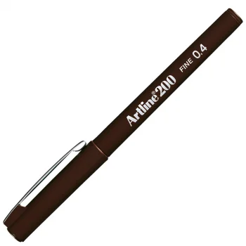 Artline 200 Fine Writing Pen Koyu Kahverengi Lv-a-ek-200n