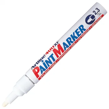 Artline 400xf Paint Marker Çok Amaçlı Boyama Markörü Uç:2,3mm Beyaz Lv-a-ek-400xf White
