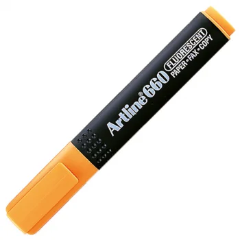 Artline 660 Fosforlu Kalem 1.0-4.0 Mm Ek-660 Turuncu