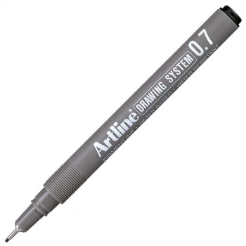 Artline Drawing System 0.7 Çizim Kalemi Uç:0,7mm Siyah Lv-a-ek-237black