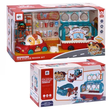 Aya K-1010 Doggy House Wagon Set Oyck
