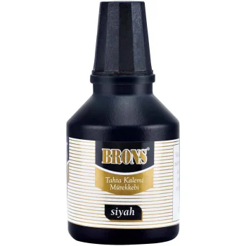 Brons Br-350 Tahta Kalem  Mürekkebi Siyah 30 Cc.