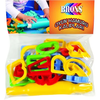 Brons Br-473 Oyun Hamur Harf Seti
