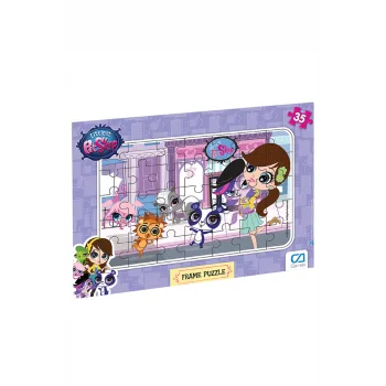 Ca Games 5018-5019 Littlest Pet Shop Frame Puzzle 35