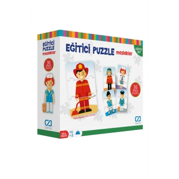 Ca Games 5030 Eğitici Puzzle - Meslekler