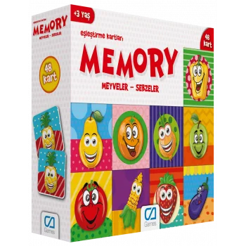 Ca Games 5040 Memory Meyveler Sebzeler Tyf