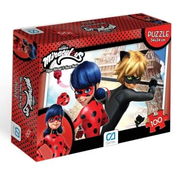 Ca Games 5102  Miraculous Puzzle 60 Parça Puzzle