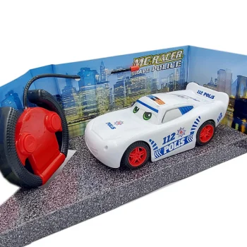 Can Ali Cnl-1914c-1 Kumandalı Beyaz Polis Araba Oyck