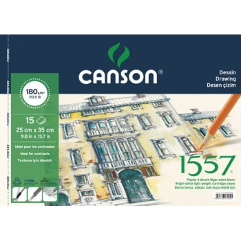 Canson 1557 Resim Ve Çizim Blok 180 Gr 25x35 15 Yaprak Resim Defteri Fcns180152535