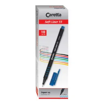 Caretta 55 Soft Liner Kalem Kırmızı C-55-02-t/p190701