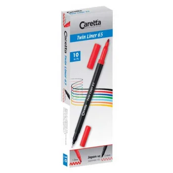 Caretta Twin Liner 65 Kalem 65/41 Fosforlu Sarı