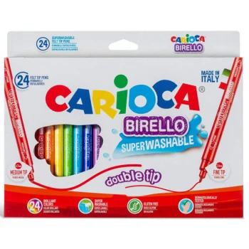 Carioca Birello Çift Taraflı Keçeli  Kalem 24lü 41521