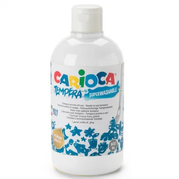 Carioca Tempera Suluboya Süper Yıkanabilir Beyaz 500 Ml 40427/01