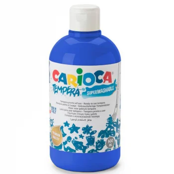 Carioca Tempera Suluboya Süper Yıkanabilir Koyu Mavi 500 Ml 40427/17