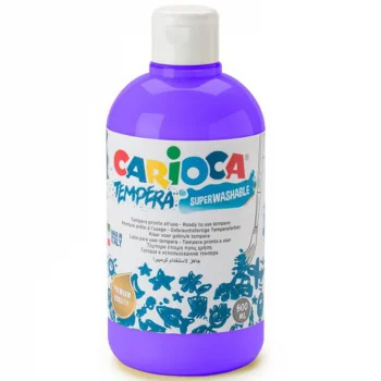 Carioca Tempera Suluboya Süper Yikanabilir Mor 500 Ml. 40427/18