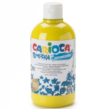 Carioca Tempera Suluboya Süper Yıkanabilir Sarı 500 Ml 40427/03