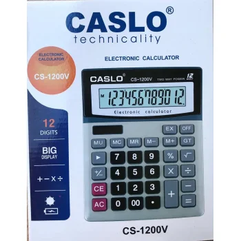 Csl Hesap Makinesi Cs-1200v