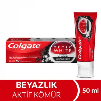 Colgate 50 Ml Diş Macun_optıc Whıte Aktif Kömür