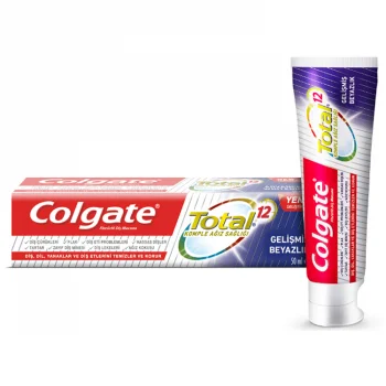 Colgate Diş Macun 50 Ml_total 12 Gelişmiş Beyazlık