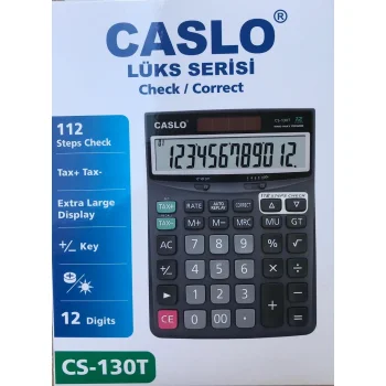 Csl Hesap Makinesi 12 Hane Cs-130t
