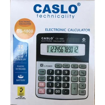 Csl Hesap Makinesi 12 Hane Cs-1800