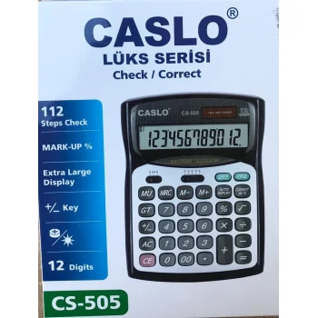 Csl Hesap Makinesi 12 Hane Cs-505