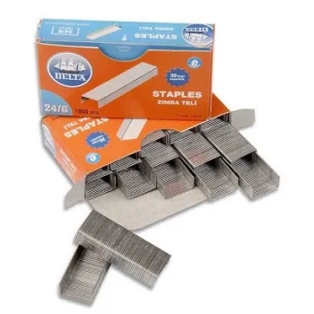 Delta Zımba Teli 24/6 1000li Beyaz 1552