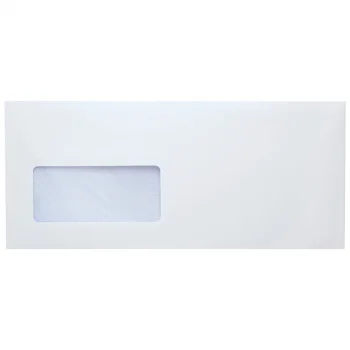 Doğan Diplomat Zarf 10.5*24 Silikonlu 110 Gram Pencereli As-1005