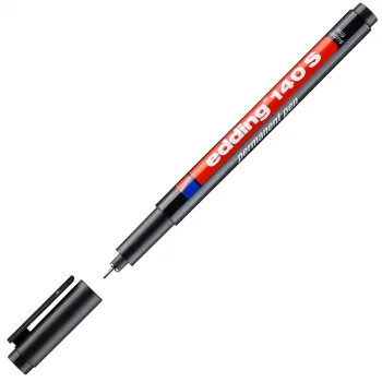 Edding Asetat Kalem 140 S Yuvarlak Uç Siyah