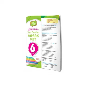 4 Element Yayınları 6 Sınıf Tüm Dersler Yaprak Test