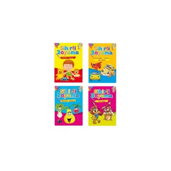 Ema Çocuk Sihirli Boyama Kitabı 4 Çeşit