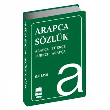 Ema Kitap Biala Kapak Arapça Sözlük