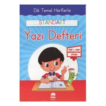 Ema 17*24 Kitap Dik Temel Harflerle Standart Güzel Yazı Defteri
