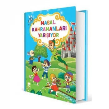 Ema Kitap Masal Kahramanları Yarışıyor Ciltli