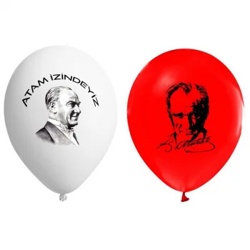 Erbay Baskılı Balon 100 Lü Atatürk Xzy