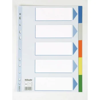 Esselte 15259 Seperatör 5 Renk