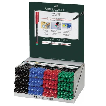 Faber Castell Asetat Kalemi Mutlimark Stand 120li 2021 - 5010151350000