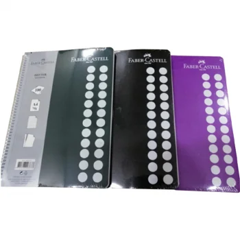 Faber Castell Defter Pp Kapak 100 Yaprak Koyu Renkler 114000 Çizgili