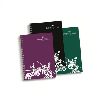 Faber Castell Defter Pp Kapak 140 Yaprak Çizgili Koyu Renkler 5075400134000