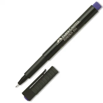 Faber Castell Finepen Kalem 1511 Mavi