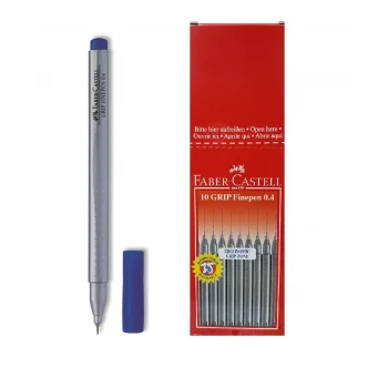 Faber Castell Finepen Kalem Grip 0.4 Mm Turkuaz 5020151653000
