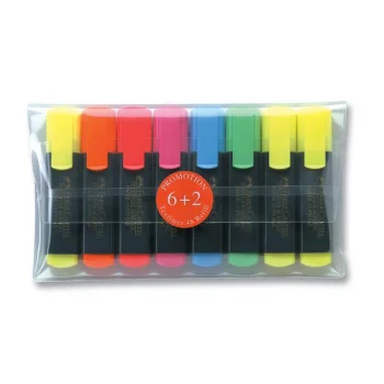 Faber Castell Fosforlu Kalem 6+2 Set 5038154862