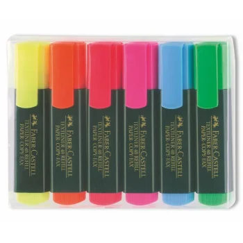 Faber Castell Fosforlu Kalem 6lı Set 5038154806